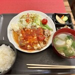 TENZAN - トロピカルチーズチキン定食