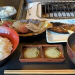 ふじいち - おまかせ定食 1650円。