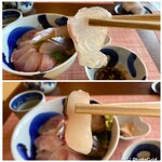 小安丸 - 上 鯛
下 ハマチ