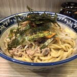 秋葉原つけ麺 油そば 楽 - 大盛で普通くらい