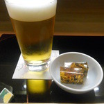 Kyounosato - ビールと煮凝り