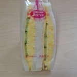 メルヘン - チーズエッグのサンドイッチ　336円