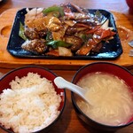 Daifukugen - カキと野菜の醤油味炒め1,298円