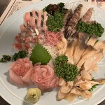 Uomasa - 小樽産にしん、ホッキ貝、しゃこ（おす）、そい