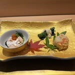 Ikebukuro Sushi Fukuju - 前菜盛合せ