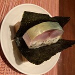 ぶどう家 - ・サバの棒寿司
            優しい味で美味い