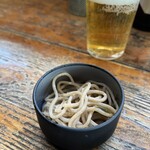 やまびこ茶屋 - シェリに蕎麦をお裾分け♪