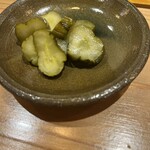 肉と酒ROOT2 - キュウリのピクルス