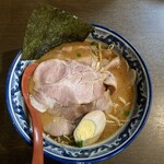 ラーメンめん丸 - 丸味噌　チャーシュートッピング