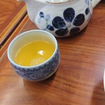 Okada Udon - 熱いお茶(^^)v