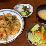 Ten fuji - かき揚げ丼