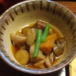 山荘無量塔 - 朝食：筑前煮