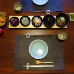 山荘無量塔 - 朝食：お惣菜