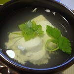 山荘無量塔 - 朝食：湯どうふ