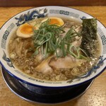 もんど - 醤油ラーメン　足玉付き