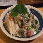 岸田屋 - 鯵のタタキ