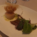 ロワゾー・パー・マツナガ - 帆立貝　トリュフのドレッシング