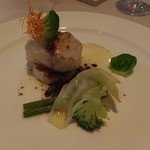 ロワゾー・パー・マツナガ - タラのポワレ　焦がしバターソース