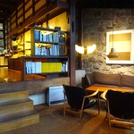 山荘無量塔 - 母屋：談話室（セレクトショップ蔵拙に併設）