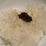 山荘無量塔 - 夕食：食事（御飯）