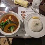 カリーサボイ - チキン野菜のカリー