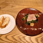 ザ・ブラッセリー - パテ・ド・カンパーニュ　バゲット付き