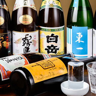 Enjoy the taste of Kyushu ◆ Visit our store with a wide variety of shochu and local sake