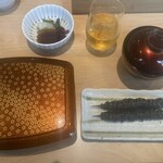 Unagi Saitou - うな重と肝焼き2つ(蓋あり)