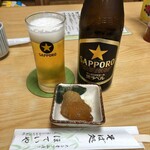 Hoteiya - ビール（中瓶） 600円