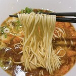 一風堂 - 極からか麺（特辛）の麺