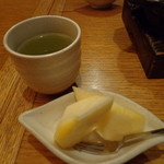 季節料理 なみき - 2013'11/7 林檎と緑茶