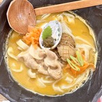 Ebisoba Hiiro - 黄金ほうとう風ラーメンの上空写真