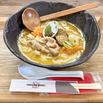 Ebisoba Hiiro - 【4周年限定】黄金ほうとう風ラーメン(1,500円)