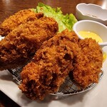 トマト＆オニオン - "広島県産"大粒牡蠣フライランチ(6個)