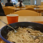 筑波宇宙センター社員食堂 - パスタ越しの店内