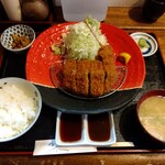 とんかつ とあじ - とろカツ定食