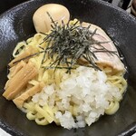 油そば A - 太麺全のせ大盛り