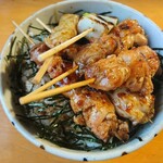 ラーメンねるら - 焼き鳥丼(780円)タレ