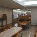 筑波宇宙センター社員食堂 - 食堂内