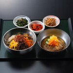 [Limited to 10 meals] Nasai set (half bibimbap & half Cold Noodles)