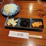 とんかつ 串揚げ 優膳 - お通し