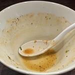 七席中華 コバコ - 全部飲み干しました。だって最後まで美味しかったから
