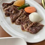 焼肉処 冠木門 - サガリセットのお肉