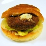 マルジューベーカリー - ハンバーグ￥105