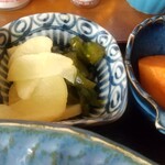 Asagao - お新香と柿