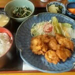 Asagao - 鶏の唐揚げ定食