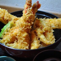 □海老天丼