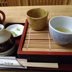 そば処 田中屋 - 完食完飲腹パンフィニッシュ