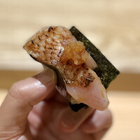 鮨 りんだ - 喉黒の備長炭炙り