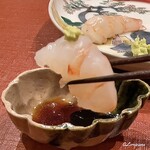 御料理 寺沢 - 白ボタン海老